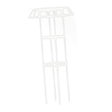 Maxbell Garden Trellis Decorative Plant Support Trellis for Vines Flowers Vegetables 105x50cm