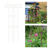 Maxbell Garden Trellis Decorative Plant Support Trellis for Vines Flowers Vegetables 105x50cm