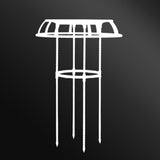 Maxbell Garden Trellis Decorative Plant Support Trellis for Vines Flowers Vegetables 75x50cm
