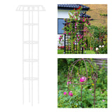 Maxbell Garden Trellis Decorative Plant Support Trellis for Vines Flowers Vegetables 165x50cm
