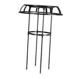 Maxbell Garden Trellis Tools Black Plant Support Trellis for Vines Cucumbers Flowers 75x50cm