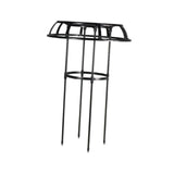 Maxbell Garden Trellis Tools Black Plant Support Trellis for Vines Cucumbers Flowers 75x50cm