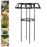 Maxbell Garden Trellis Tools Black Plant Support Trellis for Vines Cucumbers Flowers 75x50cm