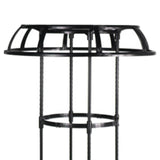 Maxbell Garden Trellis Tools Black Plant Support Trellis for Vines Cucumbers Flowers 75x50cm