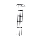 Maxbell Garden Trellis Tools Black Plant Support Trellis for Vines Cucumbers Flowers 165x50cm