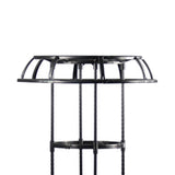 Maxbell Garden Trellis Tools Black Plant Support Trellis for Vines Cucumbers Flowers 165x50cm