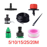 Maxbell Greenhouse Drip Irrigation Kit for Agriculture Potted Plants Courtyard 5m
