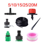 Maxbell Greenhouse Drip Irrigation Kit for Agriculture Potted Plants Courtyard 5m