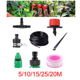 Maxbell Greenhouse Drip Irrigation Kit for Agriculture Potted Plants Courtyard 5m
