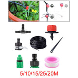 Maxbell Greenhouse Drip Irrigation Kit for Agriculture Potted Plants Courtyard 5m