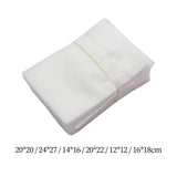 Maxbell 100 Pieces Plant Nursery Bags Seedling Pots Container for Outdoor Plant Grow 20cmx20cm