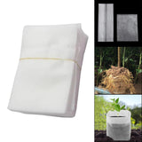 Maxbell 100 Pieces Plant Nursery Bags Seedling Pots Container for Outdoor Plant Grow 16cmx18cm