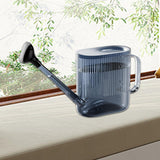 Maxbell Water Can Comfortable Grip Garden Watering Pot for Lawn Indoor Plants Bonsai Gray