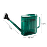Maxbell Water Can Comfortable Grip Garden Watering Pot for Lawn Indoor Plants Bonsai Green