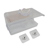 Maxbell Clear Window Bird Feeder Transparent Birdhouse for Yard Outdoor Garden Decor