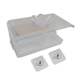 Maxbell Clear Window Bird Feeder Transparent Birdhouse for Yard Outdoor Garden Decor