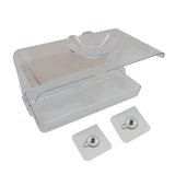 Maxbell Clear Window Bird Feeder Transparent Birdhouse for Yard Outdoor Garden Decor