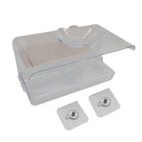 Maxbell Clear Window Bird Feeder Transparent Birdhouse for Yard Outdoor Garden Decor