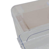 Maxbell Clear Window Bird Feeder Transparent Birdhouse for Yard Outdoor Garden Decor