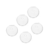 Maxbell 5 Pieces Hydroponic Vase Wall Hooks Planter for Bathroom Coffee House Office 10cm