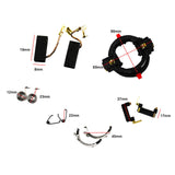 Maxbell Carbon Brush Holder Set Sturdy Electric Hammer Drill for Gbh2-26RE Gbh2-22RE