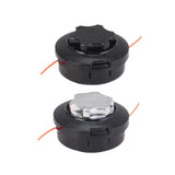 Maxbell Trimmer Head Weeder Head for Mowing Thinning Easily Install with Double Line Aluminum Head