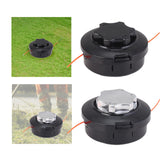 Maxbell Trimmer Head Weeder Head for Mowing Thinning Easily Install with Double Line Aluminum Head