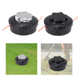 Maxbell Trimmer Head Weeder Head for Mowing Thinning Easily Install with Double Line Aluminum Head