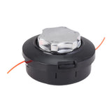 Maxbell Trimmer Head Weeder Head for Mowing Thinning Easily Install with Double Line Aluminum Head