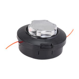 Maxbell Trimmer Head Weeder Head for Mowing Thinning Easily Install with Double Line Aluminum Head