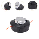 Maxbell Trimmer Head Weeder Head for Mowing Thinning Easily Install with Double Line Aluminum Head