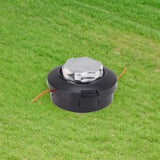 Maxbell Trimmer Head Weeder Head for Mowing Thinning Easily Install with Double Line Aluminum Head