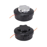 Maxbell Trimmer Head Weeder Head for Mowing Thinning Easily Install with Double Line Aluminum Head
