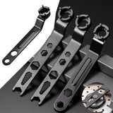 Maxbell 2xSpecial Wrench for Four Claw Angle Grinder Save Time Effort Portable Spanner 6 in 1