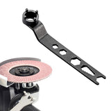 Maxbell 2xSpecial Wrench for Four Claw Angle Grinder Save Time Effort Portable Spanner 6 in 1