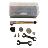 Maxbell 90 Degree Handpiece Kit 90 Degree Elbow Grinder for Sewing Cutting Engraving Gold 3.175mm Chuck