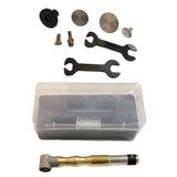 Maxbell 90 Degree Handpiece Kit 90 Degree Elbow Grinder for Sewing Cutting Engraving Gold 3.175mm Chuck