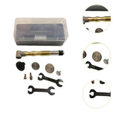 Maxbell 90 Degree Handpiece Kit 90 Degree Elbow Grinder for Sewing Cutting Engraving Gold 3.175mm Chuck