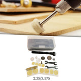 Maxbell 90 Degree Handpiece Kit 90 Degree Elbow Grinder for Sewing Polishing Cutting 2.35mm Chuck