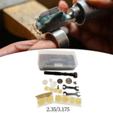 Maxbell 90 Degree Handpiece Kit 90 Degree Elbow Grinder for Sewing Polishing Cutting 2.35mm Chuck