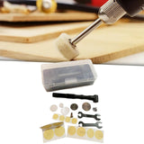 Maxbell 90 Degree Handpiece Kit 90 Degree Elbow Grinder for Sewing Polishing Cutting 2.35mm Chuck
