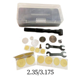 Maxbell 90 Degree Handpiece Kit 90 Degree Elbow Grinder for Sewing Polishing Cutting 2.35mm Chuck