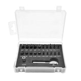 Maxbell 22Pcs Damaged Screw Extractor Set with Storage Case for Broken Screws Sturdy
