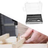 Maxbell 22Pcs Damaged Screw Extractor Set with Storage Case for Broken Screws Sturdy