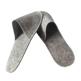 Maxbell Cloth Slippers Comfortable Soft Lightweight Sauna Slippers for Women Men Home Gray