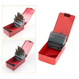 Maxbell 2xTwist Drill Bit Case Professional Iron Conveneint Accessory Drill Bit Holder 25 Slots