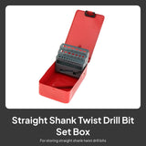 Maxbell 2xTwist Drill Bit Case Professional Iron Conveneint Accessory Drill Bit Holder 25 Slots