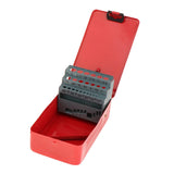 Maxbell 2xTwist Drill Bit Case Professional Iron Conveneint Accessory Drill Bit Holder 25 Slots