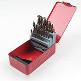 Maxbell 2xTwist Drill Bit Case Professional Iron Conveneint Accessory Drill Bit Holder 25 Slots