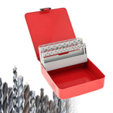 Maxbell 2x Twist Drill Bit Case Professional Iron Conveneint Drill Bit Holder